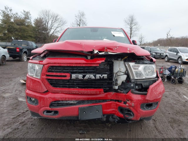 2021 Ram 1500 Big Horn  4x4 6'4 Box მანქანა იყიდება აუქციონზე, vin: 1C6SRFBT9MN730983, აუქციონის ნომერი: 44233865