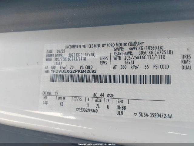 Ford Transit-350 Passenger Van Xl 2023 1FDVU5XG2PKB42693 Image 8