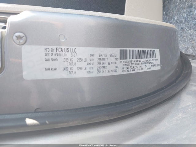 Aukcja sprzedaży 2018 Chrysler Pacifica Touring Plus, vin: 2C4RC1FG2JR115747, numer aukcji: 44234307