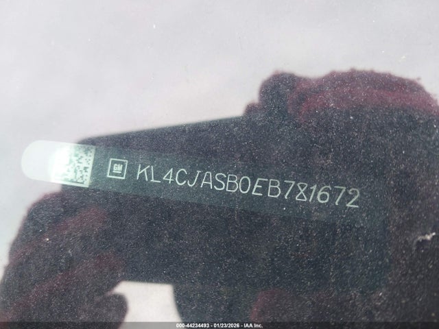 Aukcja sprzedaży 2014 Buick Encore, vin: KL4CJASB0EB781672, numer aukcji: 44234493