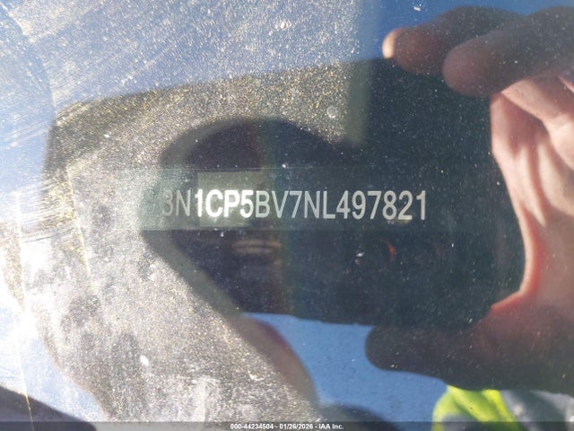 3N1CP5BV7NL497821 Nissan Kicks S Xtronic Cvt