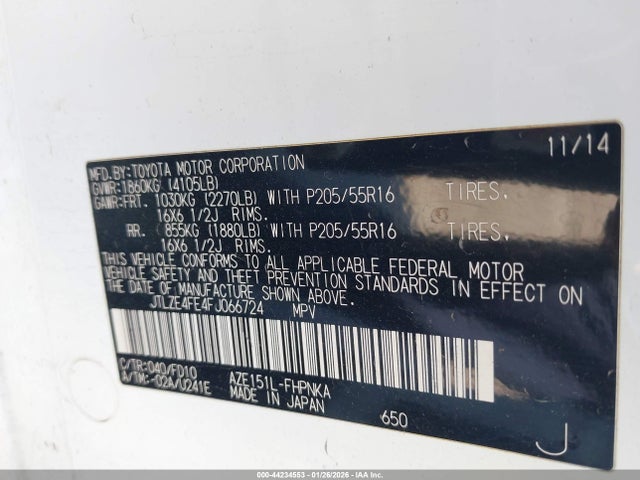 Scion XB 2015 JTLZE4FE4FJ066724 Image 9