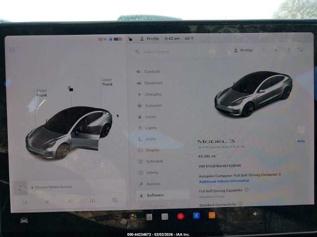 2019 TESLA MODEL 3 5YJ3E1EA4KF428146 Photo 6