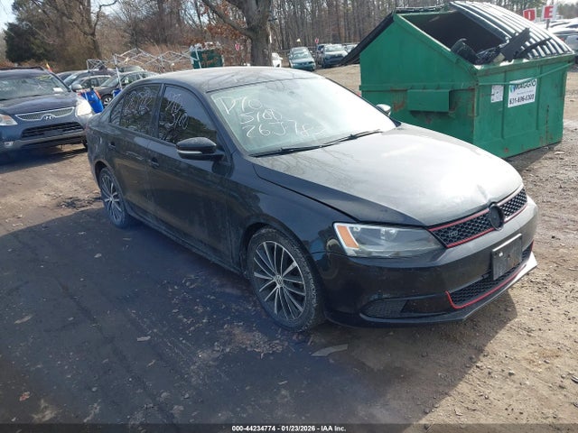 2012 Volkswagen Jetta 2.5l Se მანქანა იყიდება აუქციონზე, vin: 3VWDP7AJ7CM067688, აუქციონის ნომერი: 44234774