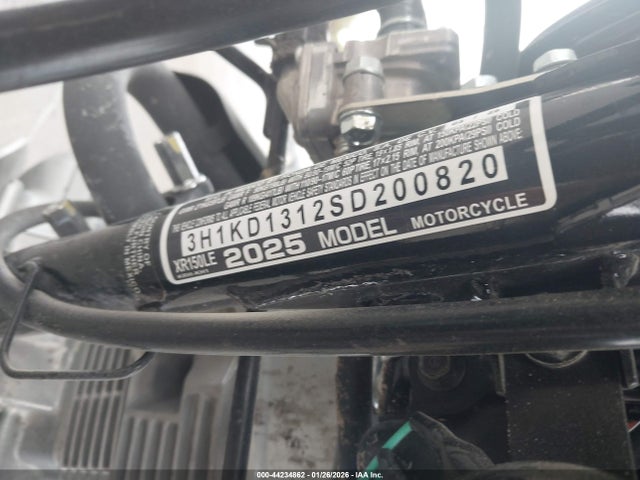 3H1KD1312SD200820 Honda Xr150l E
