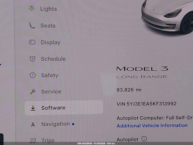 Tesla Model 3 Long Range/mid Range/standard Range/standard Range Plus 2019 5YJ3E1EA5KF313992 Image 16