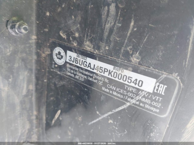 Can-Am Defender Hd7/dps Hd7 2023 3JBUGAJ45PK000540 Image 10