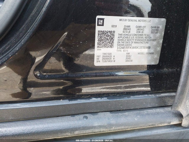 1GNERFKW6KJ238469 Chevrolet Traverse Ls