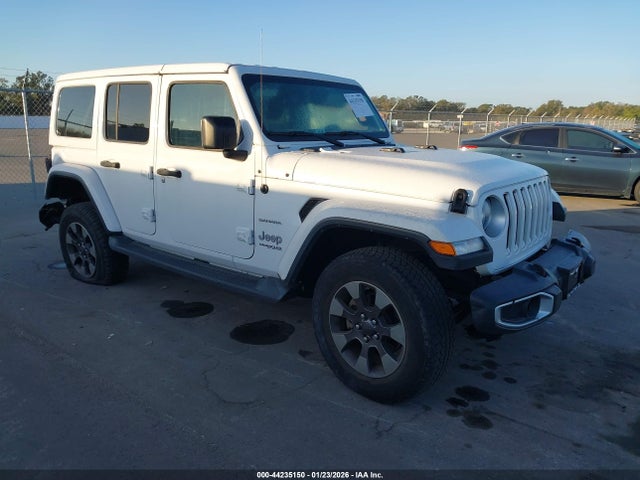 2018 Jeep Wrangler Unlimited Sahara 4x4 მანქანა იყიდება აუქციონზე, vin: 1C4HJXEG1JW320960, აუქციონის ნომერი: 44235150