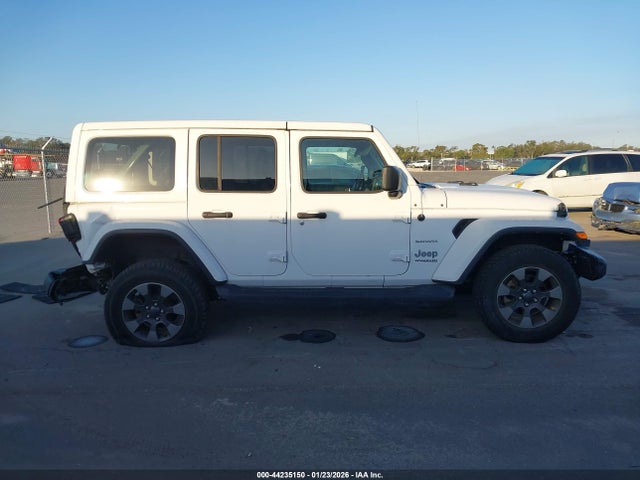 2018 Jeep Wrangler Unlimited Sahara 4x4 მანქანა იყიდება აუქციონზე, vin: 1C4HJXEG1JW320960, აუქციონის ნომერი: 44235150