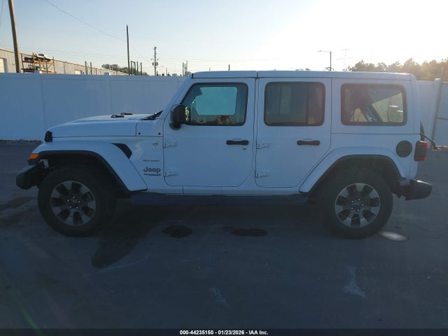 2018 Jeep Wrangler Unlimited Sahara 4x4 მანქანა იყიდება აუქციონზე, vin: 1C4HJXEG1JW320960, აუქციონის ნომერი: 44235150