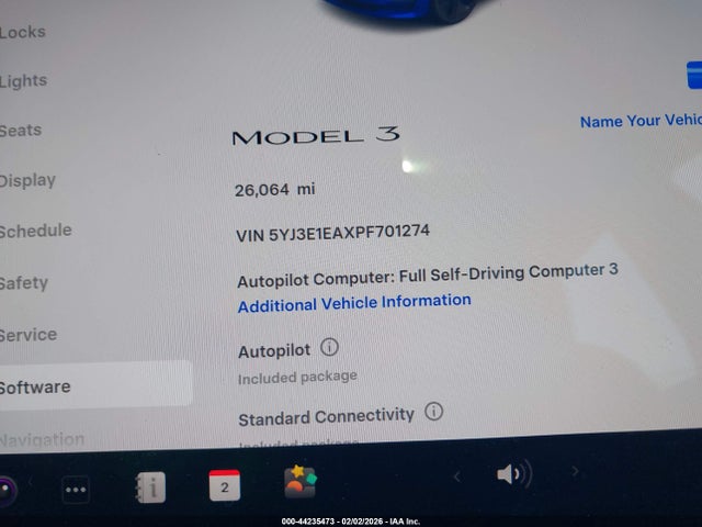2023 TESLA MODEL 3 5YJ3E1EAXPF701274 Photo 8
