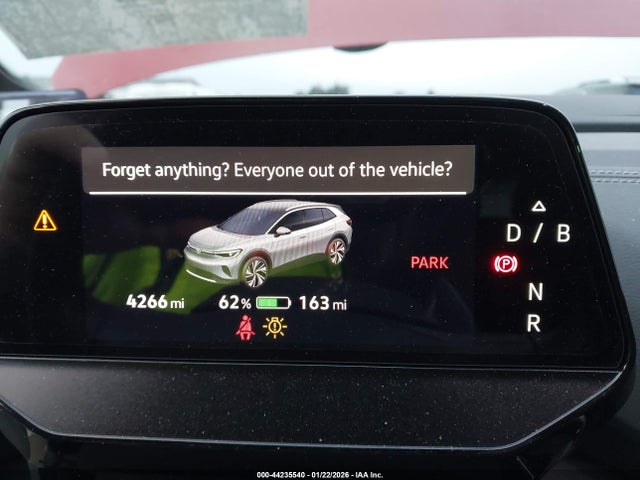 2025 Volkswagen Id.4 Awd Pro S მანქანა იყიდება აუქციონზე, vin: 1V2WSPE84SC003205, აუქციონის ნომერი: 44235540