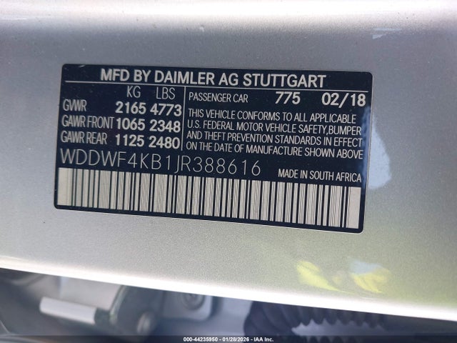 2018 MERCEDES-BENZ C 300 WDDWF4KB1JR388616 Photo 8