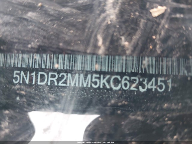 Nissan Pathfinder Sl 2019 5N1DR2MM5KC623451 Image 13