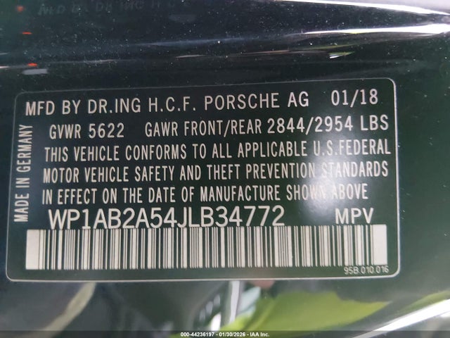 2018 PORSCHE MACAN WP1AB2A54JLB34772 Photo 8