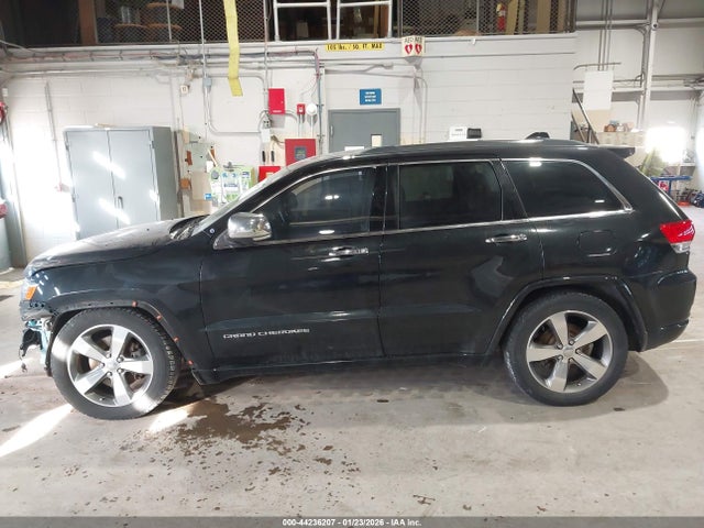 2016 Jeep Grand Cherokee Overland მანქანა იყიდება აუქციონზე, vin: 1C4RJFCT1GC305755, აუქციონის ნომერი: 44236207