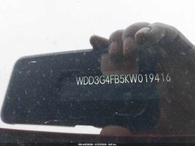 44236266 :رقم المزاد ، WDD3G4FB5KW019416 vin ، 2019 Mercedes-benz A 220 4matic مزاد بيع
