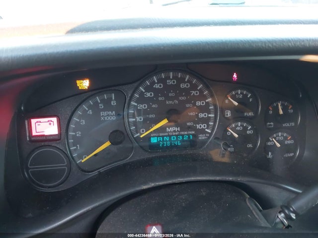 Aukcja sprzedaży 2001 Gmc Sierra 1500 Sl/sle, vin: 2GTEK19T411198204, numer aukcji: 44236469