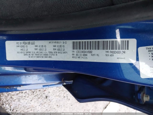 Chrysler 200 Limited 2016 1C3CCCAB3GN105882 Image 9
