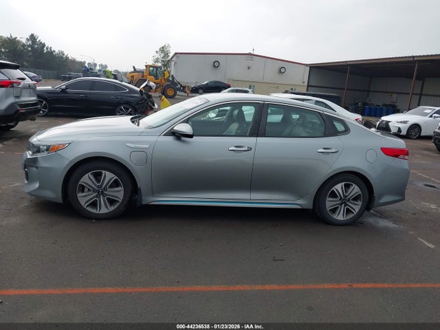 2017 Kia Optima Plug-in Hybrid Ex მანქანა იყიდება აუქციონზე, vin: KNAGV4LD0H5007807, აუქციონის ნომერი: 44236538