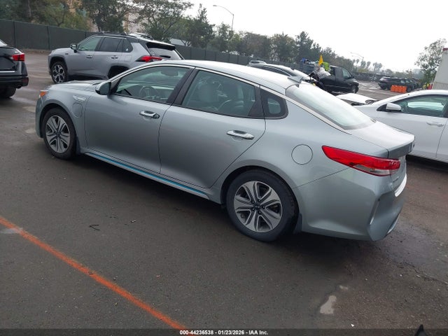 2017 Kia Optima Plug-in Hybrid Ex მანქანა იყიდება აუქციონზე, vin: KNAGV4LD0H5007807, აუქციონის ნომერი: 44236538