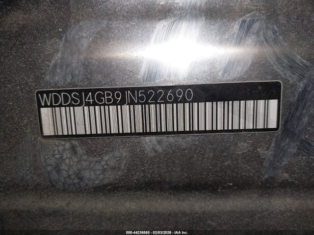 Продаж на аукціоні авто 2018 Mercedes-benz Cla 250 4matic, vin: WDDSJ4GB9JN522690, номер лоту: 44236565