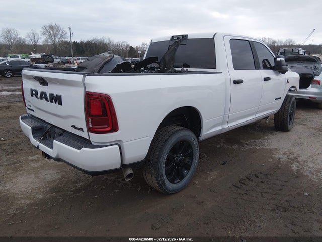 44236588 :رقم المزاد ، 3C63R5DL5SG501797 vin ، 2025 Ram 2500 Big Horn  4x4 6'4 Box مزاد بيع