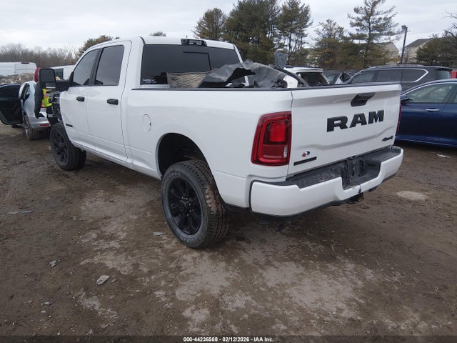 44236588 :رقم المزاد ، 3C63R5DL5SG501797 vin ، 2025 Ram 2500 Big Horn  4x4 6'4 Box مزاد بيع
