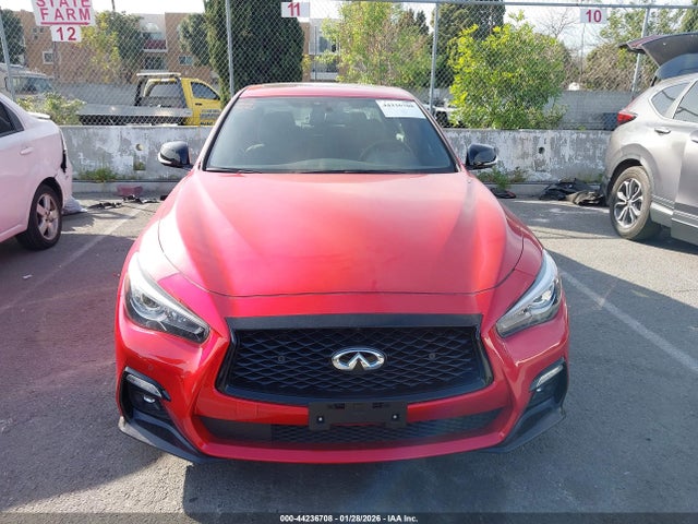 JN1FV7DP3PM570527 Infiniti Q50 Red Sport 400