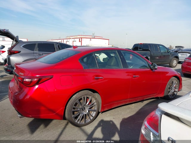 JN1FV7DP3PM570527 Infiniti Q50 Red Sport 400