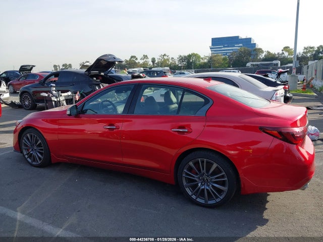 JN1FV7DP3PM570527 Infiniti Q50 Red Sport 400