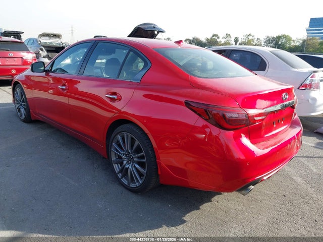 JN1FV7DP3PM570527 Infiniti Q50 Red Sport 400