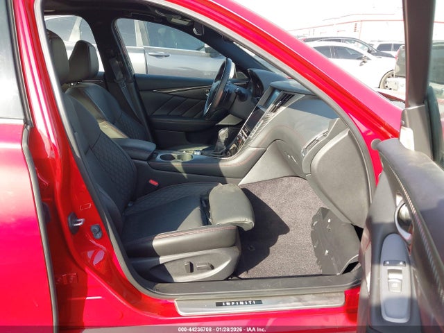JN1FV7DP3PM570527 Infiniti Q50 Red Sport 400