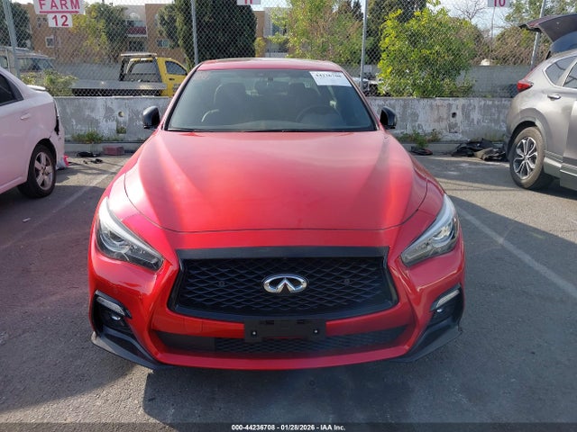 JN1FV7DP3PM570527 Infiniti Q50 Red Sport 400