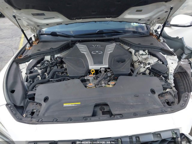 44236783 :رقم المزاد ، JN1EV7ARXJM438146 vin ، 2018 Infiniti Q50 3.0t Luxe مزاد بيع