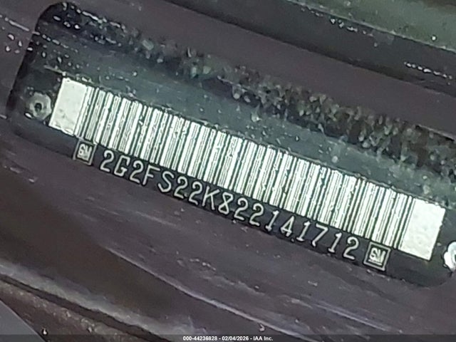 2002 PONTIAC FIREBIRD 2G2FS22K822141712 Photo 8