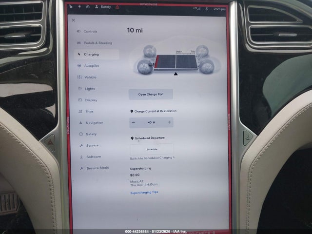 Tesla Model S 70d/85d/p85d 2015 5YJSA1S24FF088071 Image 18