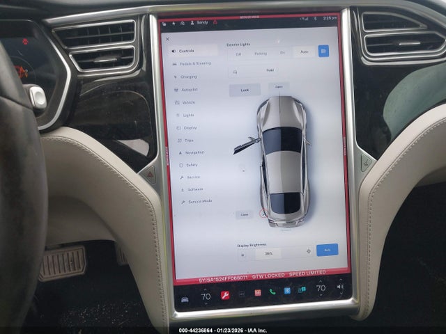 Tesla Model S 70d/85d/p85d 2015 5YJSA1S24FF088071 Image 19