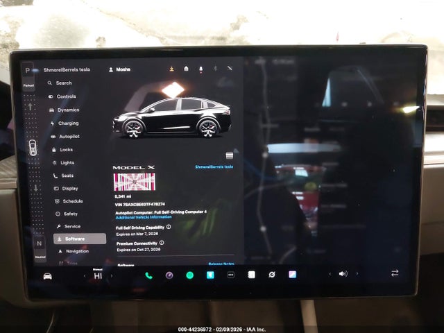 Aukcja sprzedaży 2026 Tesla Model X Plaid, vin: 7SAXCBE63TF478274, numer aukcji: 44236972