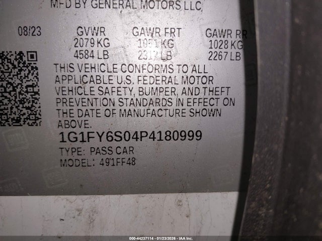 2023 CHEVROLET BOLT EUV 1G1FY6S04P4180999 Photo 8