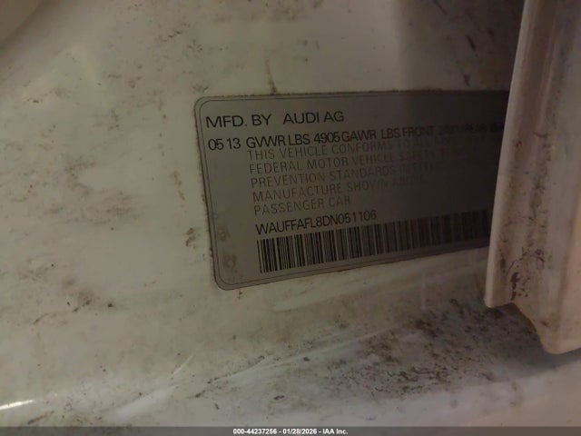 2013 AUDI A4 WAUFFAFL8DN051106 Photo 8