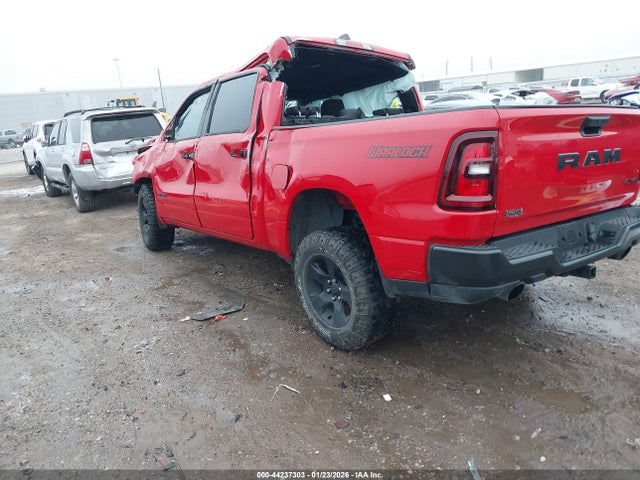 44237303 :رقم المزاد ، 1C6SRFGPXSN718446 vin ، 2025 Ram 1500 Warlock  4x4 5'7 Box مزاد بيع