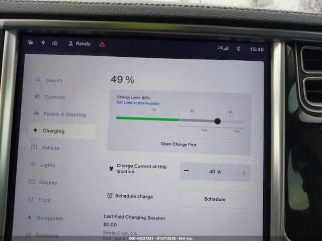 Aukcja sprzedaży 2013 Tesla Model S, vin: 5YJSA1CN2DFP21138, numer aukcji: 44237341
