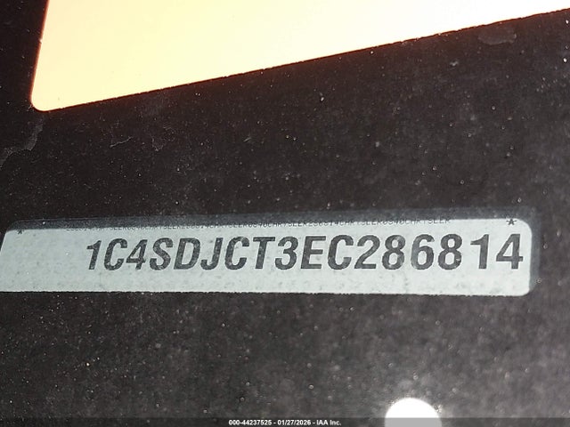 1C4SDJCT3EC286814 Dodge Durango R/t