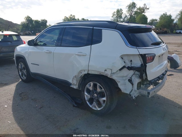 3C4NJCCB4KT637450 Jeep Compass Limited Fwd