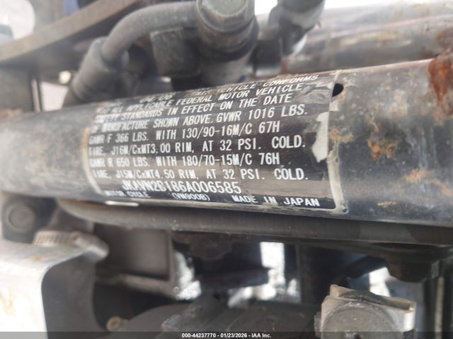 2006 KAWASAKI VN900 JKAVN2B186A006585 Photo 9