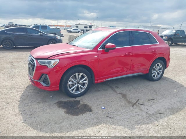 44237849 :رقم المزاد ، WA1EEDF38N1131205 vin ، 2022 Audi Q3 Premium Plus 45 Tfsi S Line Quattro Tiptronic مزاد بيع