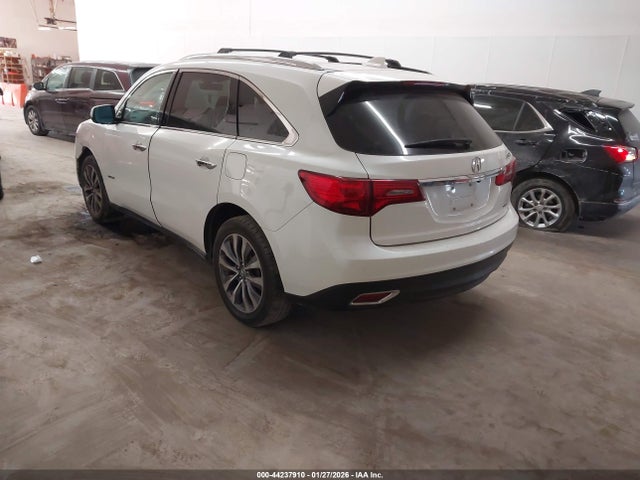 Продажа на аукционе авто 2016 Acura Mdx, vin: 5FRYD4H43GB029136, номер лота: 44237910