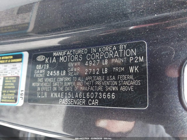 KNAE15LA6L6073666 KIA Stinger Gt-line